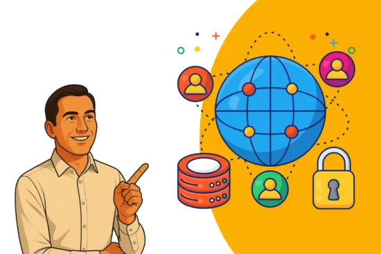 Grafika tytułowa artykułu o przyspieszeniu stron w 2025 roku z wykorzystaniem Cloudflare CDN